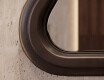 Miroir de forme ondulée avec cadre UNDULA en MDF laqué #2