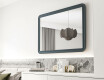 Miroir arrondi avec cadre en MDF L299
