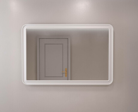 Miroir arrondi avec cadre en MDF L299 #5
