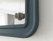 Miroir arrondi avec cadre en MDF L299 #6