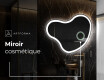 Miroir de salle de bains LED de forme irrégulière N222 #4