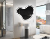 Miroir de salle de bains LED de forme irrégulière N222 #9