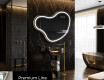 Miroir de salle de bains LED de forme irrégulière N223 #4