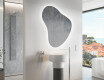 Miroir de salle de bains LED de forme irrégulière V221