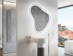 Miroir de salle de bains LED de forme irrégulière V222