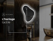 Miroir de salle de bains LED de forme irrégulière V222 #8