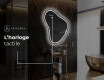 Miroir de salle de bains LED de forme irrégulière V223 #9