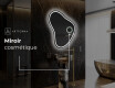 Miroir de salle de bains LED de forme irrégulière V223 #5