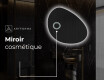 Miroir de salle de bains LED de forme irrégulière H221 #5