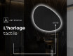 Miroir de salle de bains LED de forme irrégulière H221 #8