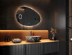 Miroir de salle de bains LED de forme irrégulière H221 #10