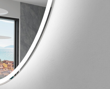 Miroir de salle de bains LED de forme irrégulière H222 #2