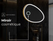 Miroir de salle de bains LED de forme irrégulière H222 #6