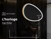 Miroir de salle de bains LED de forme irrégulière H222 #8