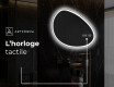 Miroir de salle de bains LED de forme irrégulière H222 #8