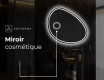 Miroir de salle de bains LED de forme irrégulière H223 #5