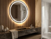 Rond Illumination LED Miroir Sur Mesure Eclairage Salle De Bain L33