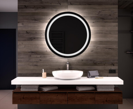 Rond Illumination LED Miroir Sur Mesure Eclairage Salle De Bain L33