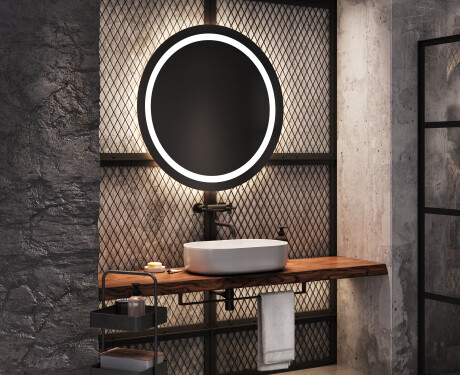 Rond Illumination LED Miroir Sur Mesure Eclairage Salle De Bain L33 #9