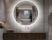 Rond Illumination LED Miroir Sur Mesure Eclairage Salle De Bain L35