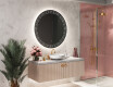 Rond Illumination LED Miroir Sur Mesure Eclairage Salle De Bain L35 #10