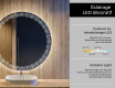 Rond Illumination LED Miroir Sur Mesure Eclairage Salle De Bain L35 #4