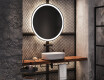 Rond Illumination LED Miroir Sur Mesure Eclairage Salle De Bain L76 #9