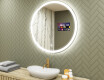 Rond Illumination LED Miroir Sur Mesure Eclairage Salle De Bain L76 90cm - SmartScreen, DualColor