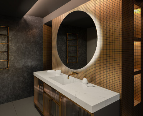 Rond Illumination LED Miroir Sur Mesure Eclairage Salle De Bain L82 #2