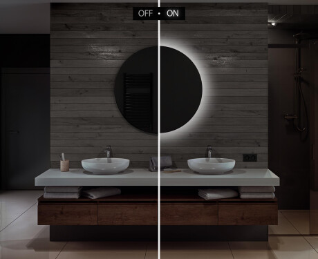 Rond Illumination LED Miroir Sur Mesure Eclairage Salle De Bain L82 #3
