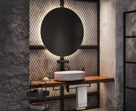 Rond Illumination LED Miroir Sur Mesure Eclairage Salle De Bain L82 #7