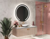 Rond Illumination LED Miroir Sur Mesure Eclairage Salle De Bain L96 #9