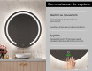 Rond Illumination LED Miroir Sur Mesure Eclairage Salle De Bain L96 #6