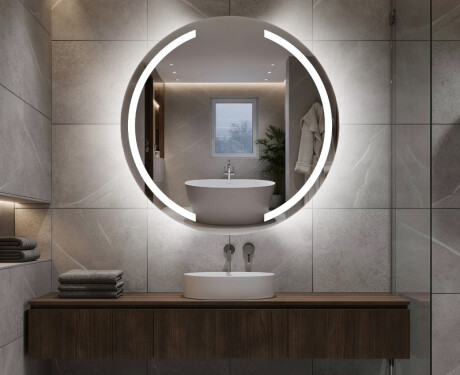 Rond Illumination LED Miroir Sur Mesure Eclairage Salle De Bain L97