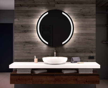 Rond Illumination LED Miroir Sur Mesure Eclairage Salle De Bain L97