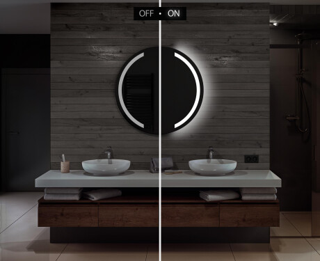 Rond Illumination LED Miroir Sur Mesure Eclairage Salle De Bain L97 #5