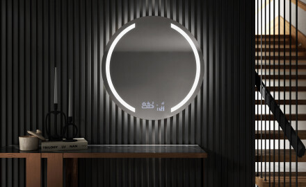 Rond Illumination LED Miroir Sur Mesure Eclairage Salle De Bain L97