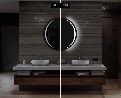 Rond Illumination LED Miroir Sur Mesure Eclairage Salle De Bain L99 #5