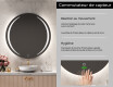 Rond Illumination LED Miroir Sur Mesure Eclairage Salle De Bain L99 #6