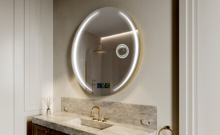Rond Illumination LED Miroir Sur Mesure Eclairage Salle De Bain L99