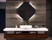 Rond Illumination LED Miroir Sur Mesure Eclairage Salle De Bain L114