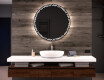 Rond Illumination LED Miroir Sur Mesure Eclairage Salle De Bain L115