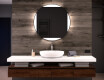Rond Illumination LED Miroir Sur Mesure Eclairage Salle De Bain L116