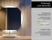 Rond Illumination LED Miroir Sur Mesure Eclairage Salle De Bain L116 #4