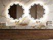 Rond Illumination LED Miroir Sur Mesure Eclairage Salle De Bain L117
