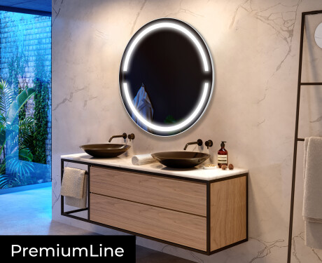 Rond Illumination LED Miroir Sur Mesure Eclairage Salle De Bain L118 #4