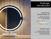 Rond Illumination LED Miroir Sur Mesure Eclairage Salle De Bain L118 #4