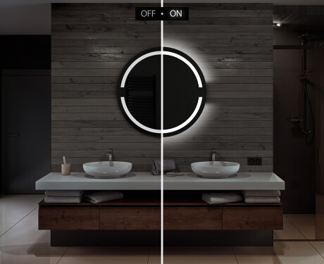 Rond Illumination LED Miroir Sur Mesure Eclairage Salle De Bain L118 #5