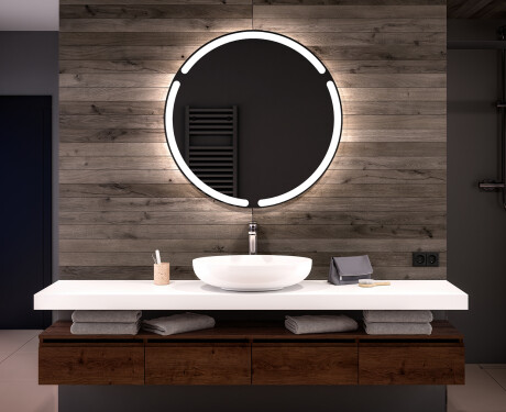 Rond Illumination LED Miroir Sur Mesure Eclairage Salle De Bain L119