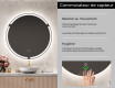 Rond Illumination LED Miroir Sur Mesure Eclairage Salle De Bain L119 #6